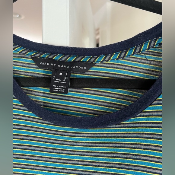 MARC by MarcJacobs Size Medium Worn. Green short sleeve tee shirt - Picture 2 of 3